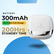 Grabit Gtunes-Harmony True Wireless Earbuds White