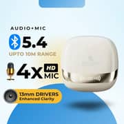 Grabit Gtunes-Harmony True Wireless Earbuds Biege