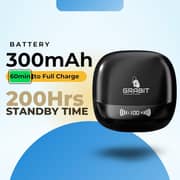 Grabit Gtunes-Harmony True Wireless Earbuds Black