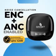Grabit Gtunes-Harmony True Wireless Earbuds Black