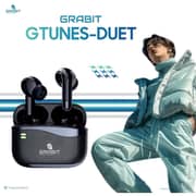 Grabit Gtunes-Duet True Wireless Earbuds Blue