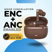 Grabit Gtunes-Gravel True Wireless Earbuds Brown