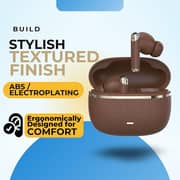 Grabit Gtunes-Gravel True Wireless Earbuds Brown