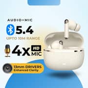 Grabit Gtunes-Gravel True Wireless Earbuds Beige