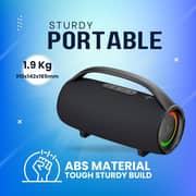 Grabit G-Buster Portable Bluetooth Speaker Black