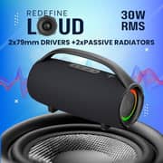 Grabit G-Buster Portable Bluetooth Speaker Black