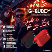 Grabit G-Buddy Portable Bluetooth Speaker Black
