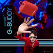 Grabit G-Buddy Portable Bluetooth Speaker Red