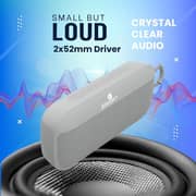 Grabit G-Rock Compact Bluetooth Speaker Grey
