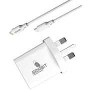 Grabit Compact Wall Charger White - GTC-120