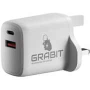 Grabit GaN Wall Charger White - GTC-130