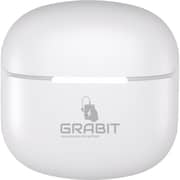 Grabit Gtunes-150NW True Wireless Earbuds White