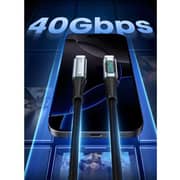 Grabit Durable USB-C to USB-C Cable 1.2m Black - G Stream-40