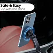 Grabit Wireless Charging Car Mount Black - G-WMNT 50
