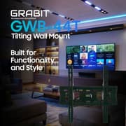 Grabit 23-55inch TV Wall Bracket Black - GWB-44T