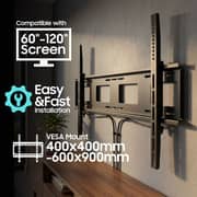 Grabit 60-110inch TV Wall Bracket Black - GWB-900T