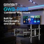 Grabit 50-120inch TV Wall Bracket Black - GWB-P800