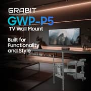 Grabit 32-75inch TV Wall Bracket Black - GWB-P5