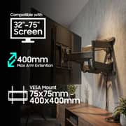 Grabit 32-75inch TV Wall Bracket Black - GWB-P5