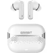 Grabit G-SONIC Wireless Earbuds White