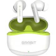 Grabit G-RUSH Wireless Earbuds White