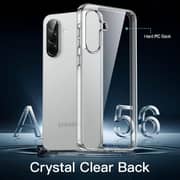 Grabit Shockproof Clear Case Transparent Samsung Galaxy A56 - GSC-A56