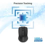 Promate CLIX-8 Optical Mouse Black