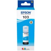 Epson 103 Series EcoTank Mess-free Ink Bottle 65ml Cyan