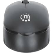 Manhattan Performance III Wireless USB Mouse Black - 190145