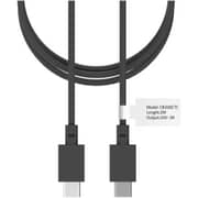 TCH High-Speed Silicone Charging Cable 2m Black - CB100CTC