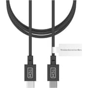 TCH High-Speed Silicone Charging Cable 2m Black - CB100CTC