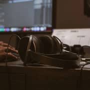 Audeze MM-100 Wired Over Ear Headphone Black