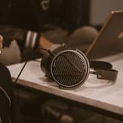 Audeze MM-100 Wired Over Ear Headphone Black