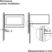 Siemens IQ500 Built-in Microwave Oven - BE555LMB2M
