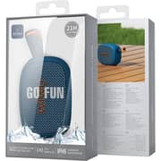 Wiwu Go Fun Portable Bluetooth Speaker Blue - H1BL