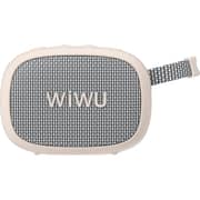 Wiwu Go Fun Portable Bluetooth Speaker White - H1W