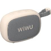 Wiwu Go Fun Portable Bluetooth Speaker White - H1W