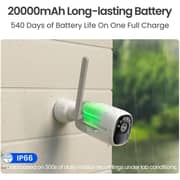 Reolink Altas 2K Pre-Recording Bullet Security Camera - BWB2K01W