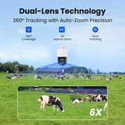 Reolink TrackMix LTE Plus Solar Tracking Camera - B4GTMXPT2K06SP