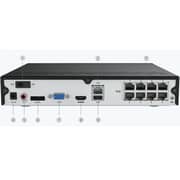 Reolink RP-PN8 8 Channel PoE NVR for Security Cameras - PN02-8-NHD
