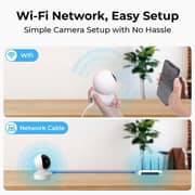 Reolink E1 Indoor Pan & Tilt Camera - WCE1PT2K05