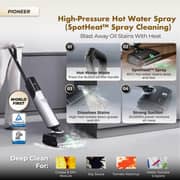 Mova X4 Pro Wet & Dry Vacuum Cleaner Silver