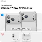 Elago Scratch Resistant Lens Protector Clear iPhone 17 Pro - ES17PRO-63TG-LENS-CAP 