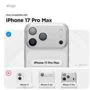 Elago Scratch Resistant Screen Protector Clear iPhone 17 Pro Max - ES17PRO-69TG