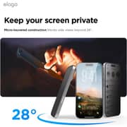 Elago Scratch Resistant Privacy Screen Protector Black iPhone 17 Pro Max - ES17PRO-69PR