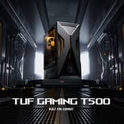 Asus TUF Gaming T500 Tower (2026) Desktop - 2nd Series / Intel Core i5-210H / 512GB SSD / 16GB RAM / 6GB NVIDIA GeForce RTX 3050 Graphics / Windows 11 Home / Solar Eclipse Gray / Middle East Version - [T500MV-05210H114W]