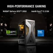 Asus TUF Gaming T500 Tower (2026) Desktop - 2nd Series / Intel Core i5-210H / 512GB SSD / 16GB RAM / 6GB NVIDIA GeForce RTX 3050 Graphics / Windows 11 Home / Solar Eclipse Gray / Middle East Version - [T500MV-05210H114W]
