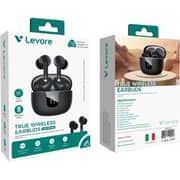 Levore True Wireless Earbuds Black