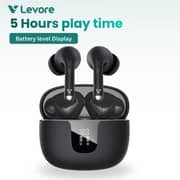 Levore True Wireless Earbuds Black