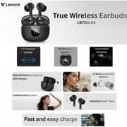 Levore True Wireless Earbuds Black